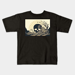 Japanese inspired art 9 Kids T-Shirt